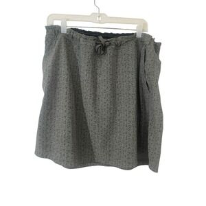 REI COOPERATIVE Nylon Skirt Grey Unlined Women's XL Hiking Camping Outdoor‎